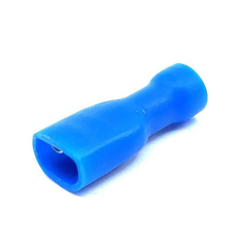 Celoizolované Cu lisovacie dutinky ploché modré 2,5mm²