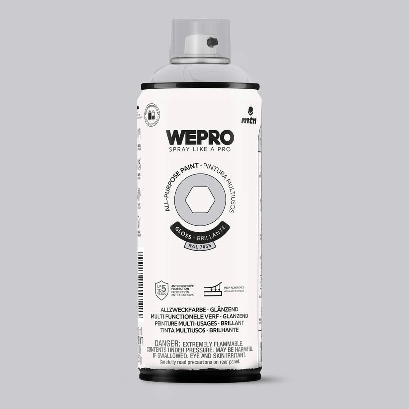 WEPRO Sprej – farba na báze rozpúšťadiel, lesklá