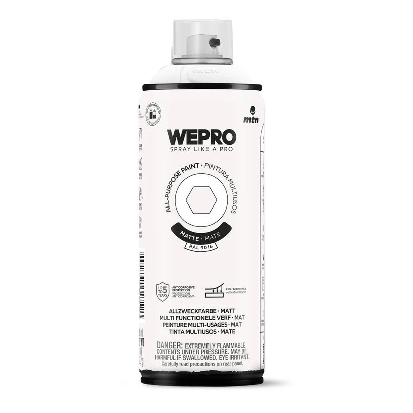 WEPRO Sprej – farba na báze rozpúšťadiel, matná
