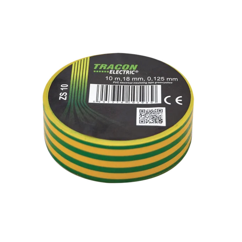 Páska izolačná žlto-zelená 10mx18mm