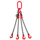 Reťazový záves oko-4 hák tr 80 so skracovačom (2m, 11 200/8000 kg, 13mm)