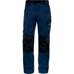 Pracovné nohavice M1PA2 – námornícka modrá / oranžová - M