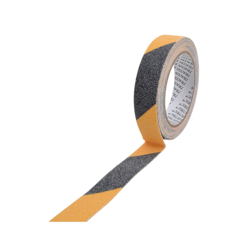 Protišmyková označovacia páska žlto-čierna 5mx25mm