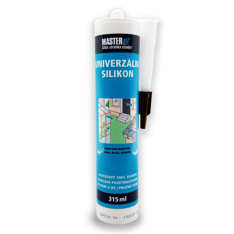 Silikón univerzálny čierna 315ml