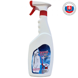 Sanitárny čistič RAPID TOP antikalk efekt s rozprašovačom 500ml