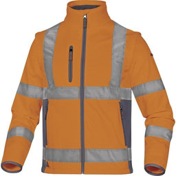 Reflexná softshellová bunda MOONLIGHT2 oranžová XL