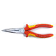 Kliešte polguľaté s britmi 200 mm