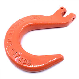 Zlievarenský hák s vidlicou tr 100 oranžový 16mm