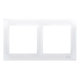 Rámček 2-násobný - biely