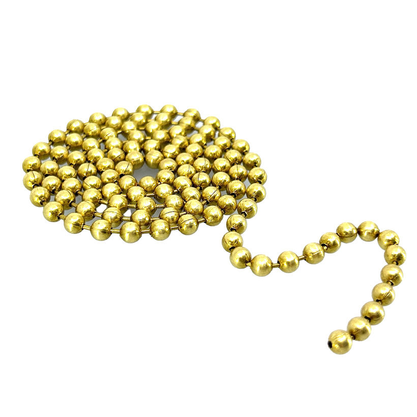 Reťaz guličková žltý zinok 4,5mm