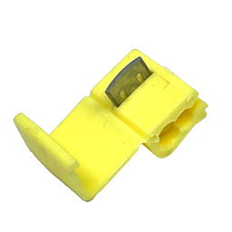 Izolované Cu lisovacie rozbočovače zárezové žlté