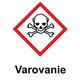 Samolepka - Varovanie, toxický materiál