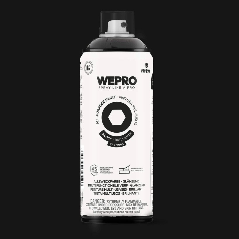 WEPRO Sprej – farba na báze rozpúšťadiel, lesklá