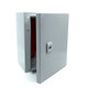 Oceľovo-plechová rozvodnica, sivá 200x250x150mm