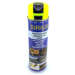 Značkovací sprej SIRIUS ŽLTÝ - 500 ml