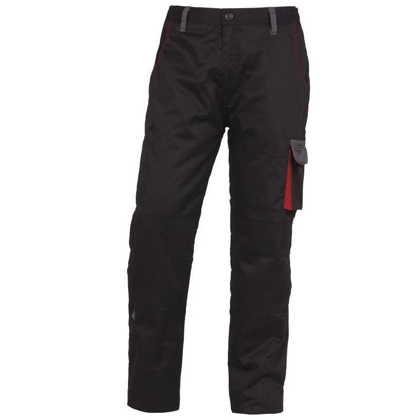 Zateplené pracovné nohavice D-MACH čierne XXL
