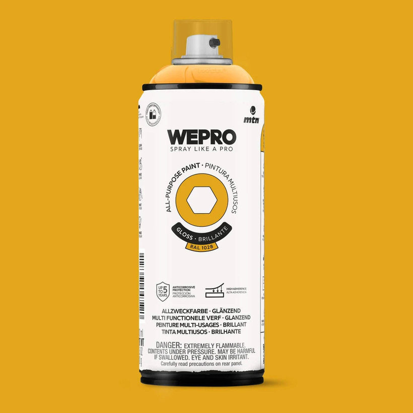 WEPRO Sprej – farba na báze rozpúšťadiel, lesklá