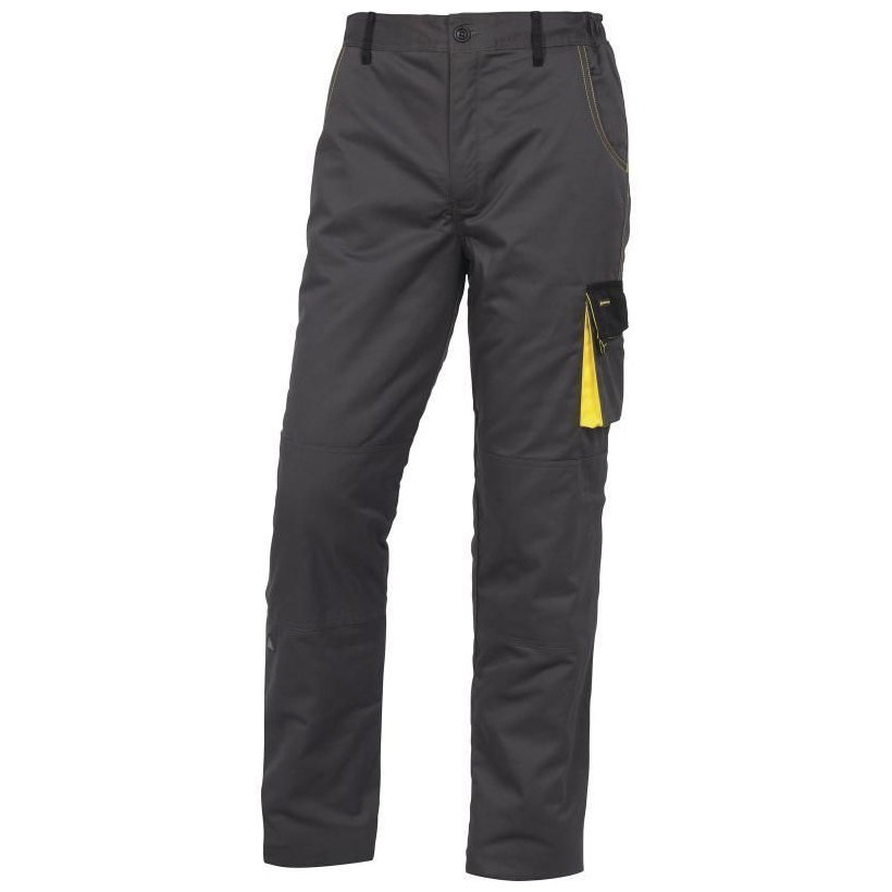Zateplené pracovné nohavice D-MACH sivé L