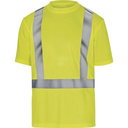 Reflexné tričko COMET žlté