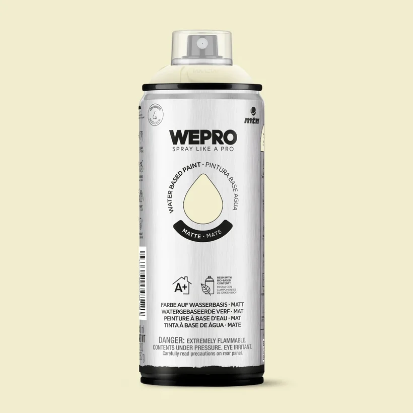 WEPRO Sprej – farba na vodnej báze, matná – Montmartre White