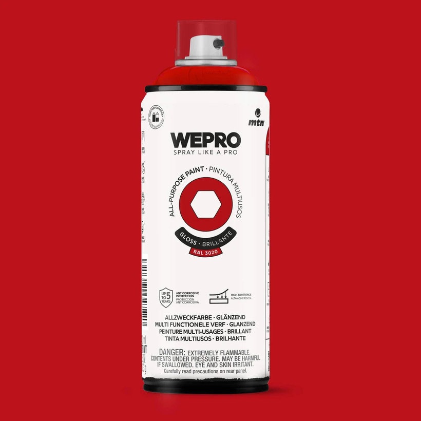 WEPRO Sprej – farba na báze rozpúšťadiel, lesklá