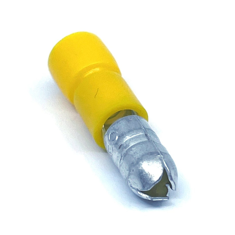 Izolované Cu lisovacie banániky žlté 6mm²