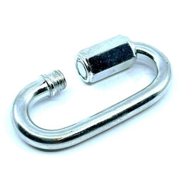 Karabína s maticou pozinkovaná 8 mm