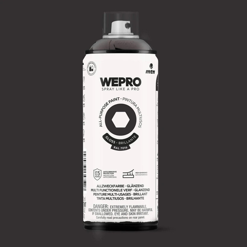 WEPRO Sprej – farba na báze rozpúšťadiel, lesklá