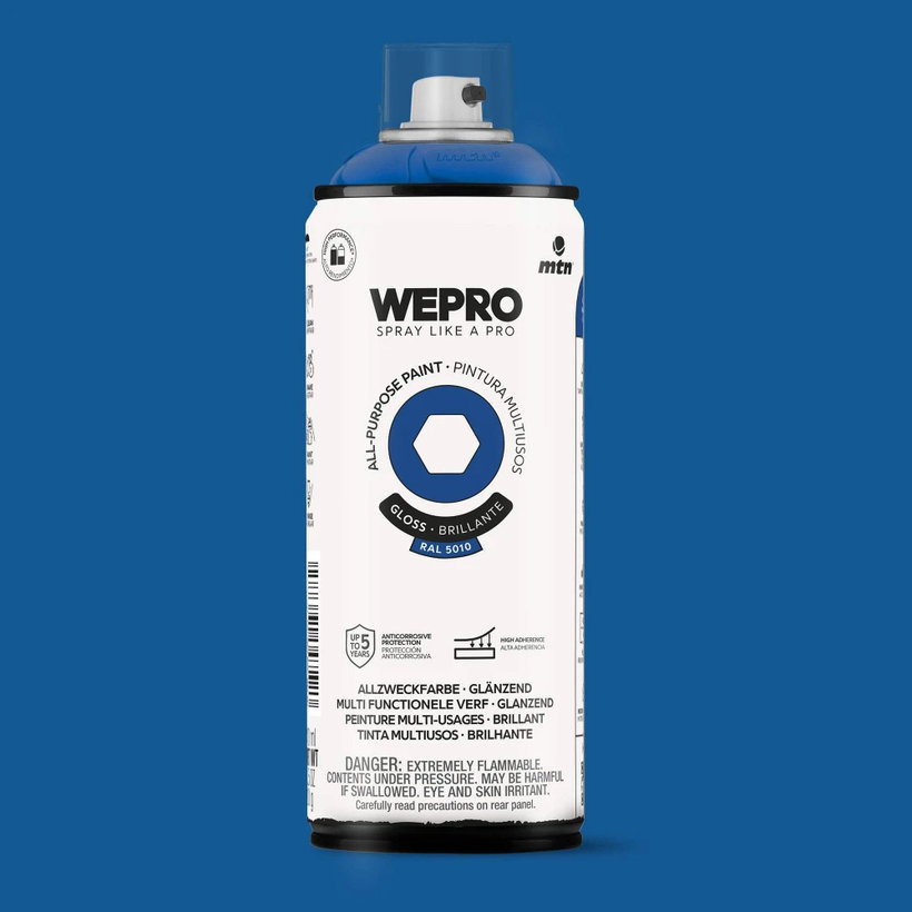 WEPRO Sprej – farba na báze rozpúšťadiel, lesklá