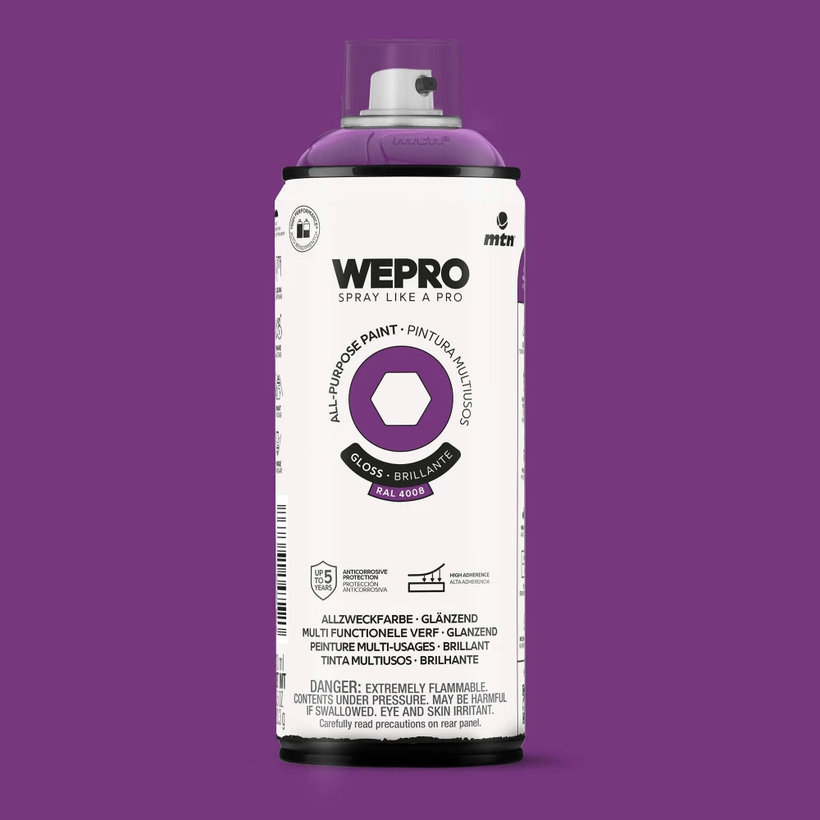 WEPRO Sprej – farba na báze rozpúšťadiel, lesklá