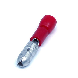 Izolované Cu lisovacie banániky červené 1,5mm²