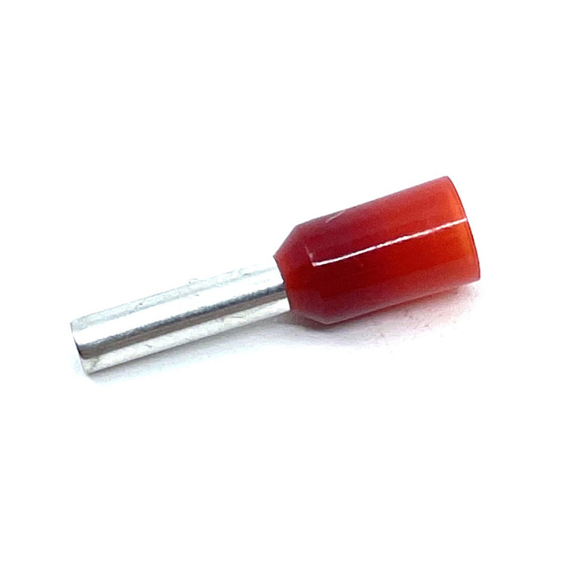 Izolovaná káblová dutinka červená 1,5mm²