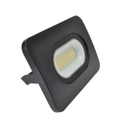 LED SMD reflektor čierny 50W - neutrálna biela