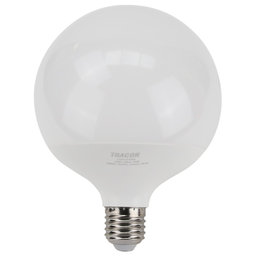 LED žiarovka guľa E27 18W - teplá - s chipom