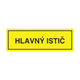 Samolepka - Hlavný istič