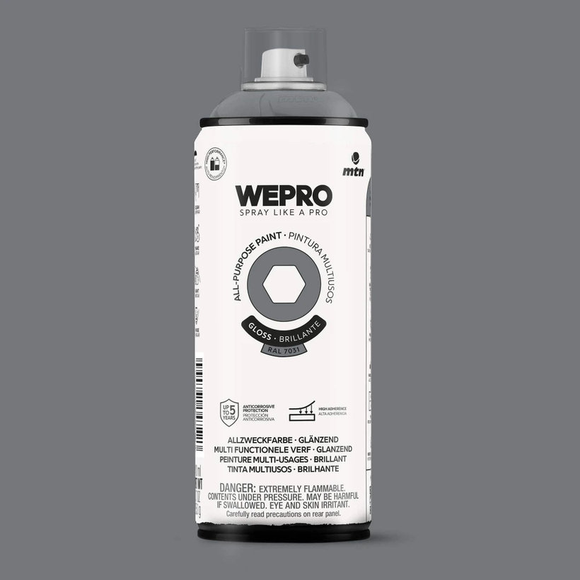 WEPRO Sprej – farba na báze rozpúšťadiel, lesklá