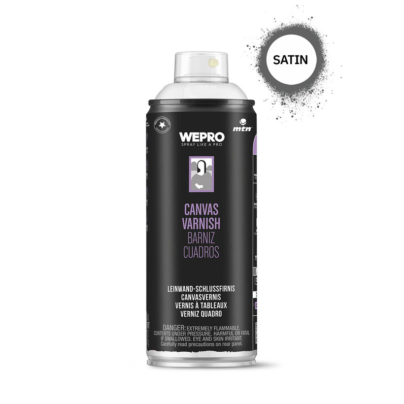 WEPRO Lak na plátno – saténový 400 ml