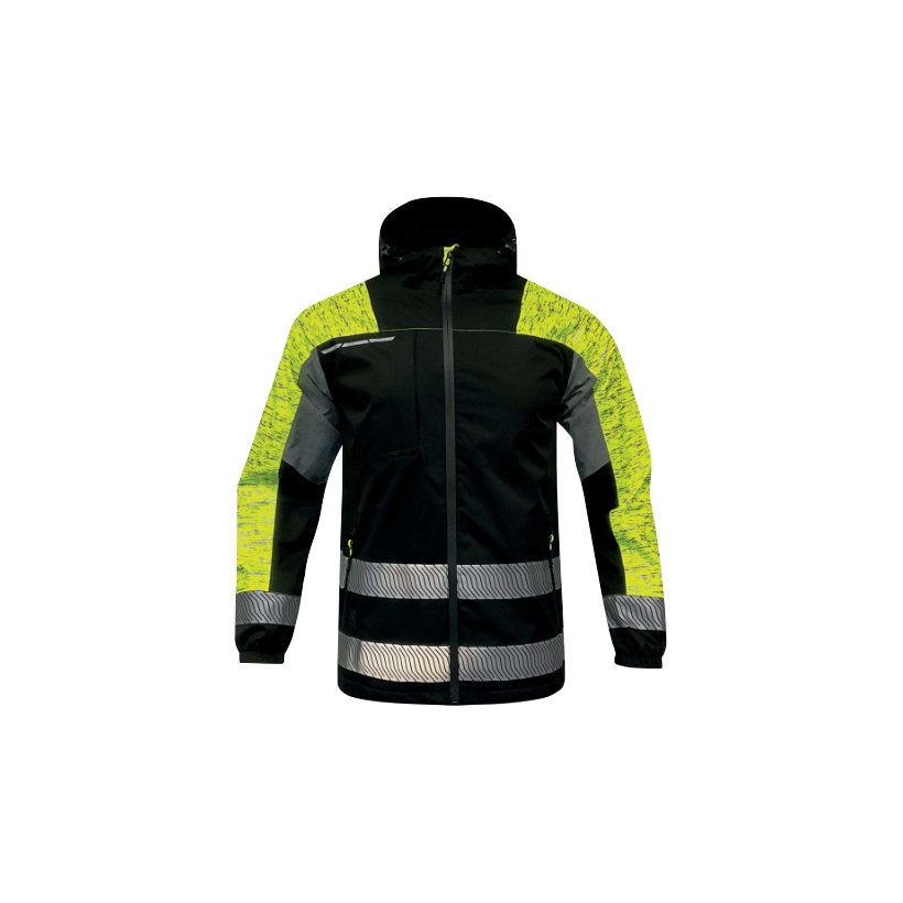 Reflexná bunda SAKOYA žltá - M