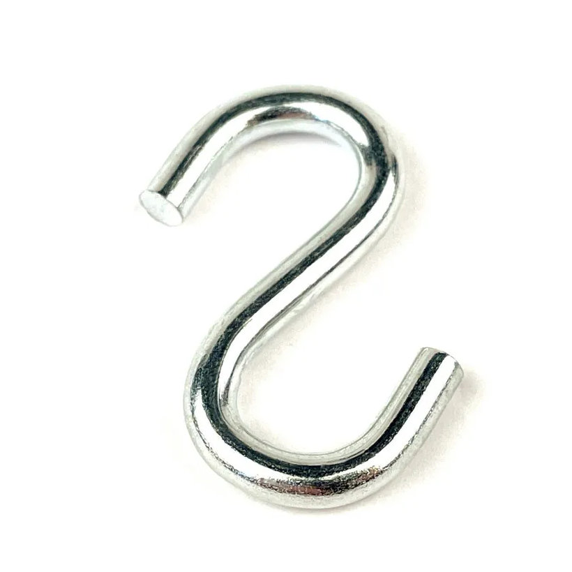 S hák nerezový 6 mm