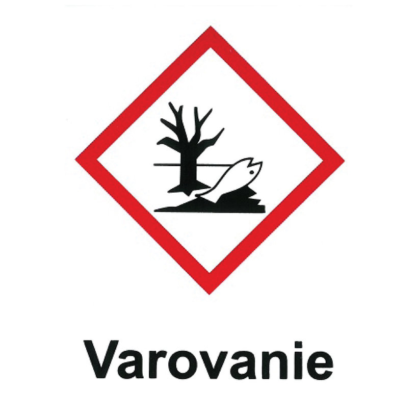 Samolepka - Varovanie - nebezpečný pre životné prostredie