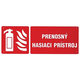 Tabuľka - Prenosný hasiaci prístroj