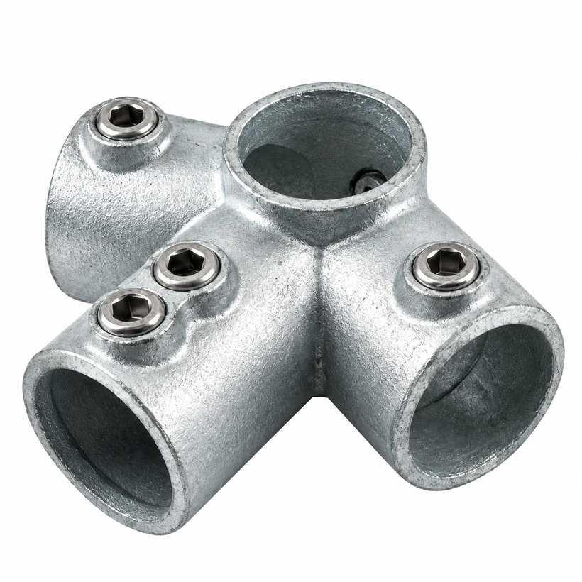 Trojvetvová spojka - 27 mm - pozinkovaná