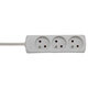 Predlžovací kábel 16A biely 3 zásuvky 3m 3G1,5