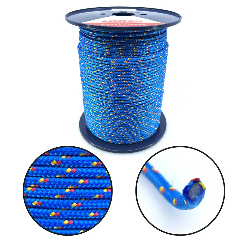 PPV lano farebné s jadrom pletené 16pr 10mm