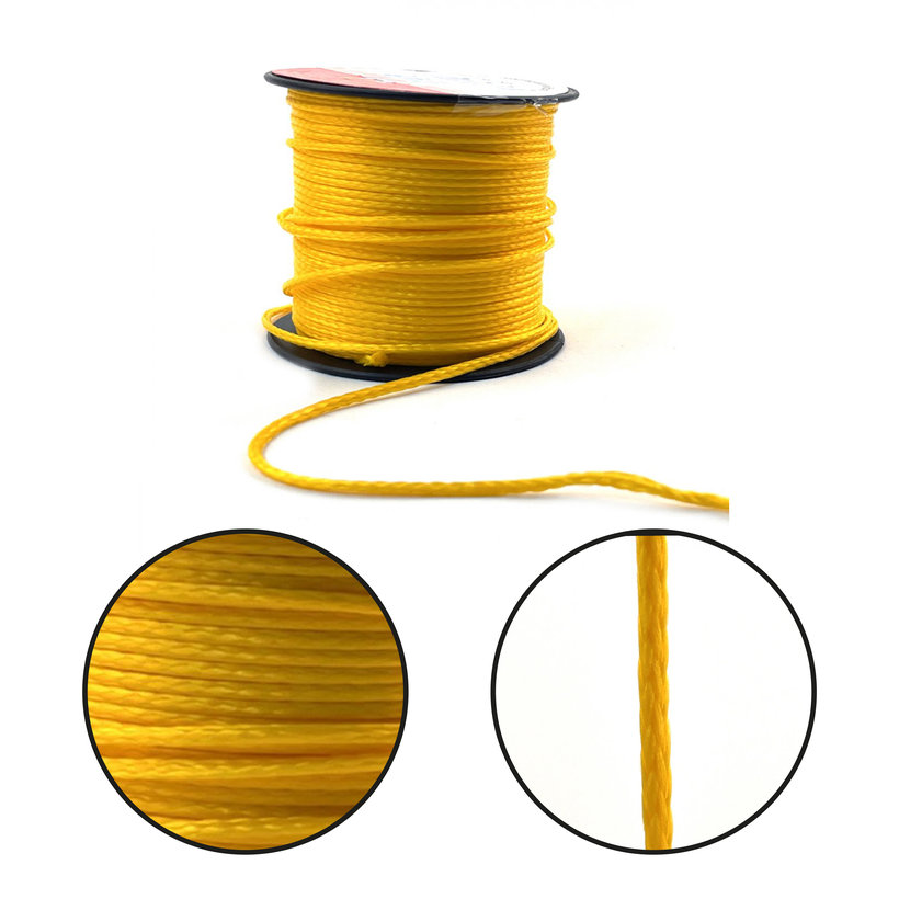 Murárska šnúra 50m žltá 1,8mm