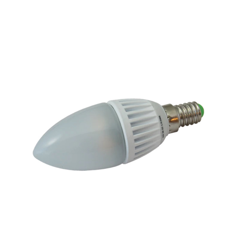 LED žiarovka  sviečka E14 5W - teplá biela