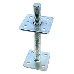 Nastaviteľná pätka stĺpika M16x100 (80x80+80x80)