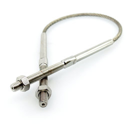 Lanová výplň zábradlia závit/závit M5 2,5mm/5m